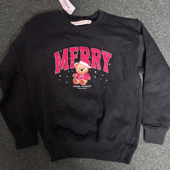 Simply Southern Merry Sweatshirt - Picture 2 of 3